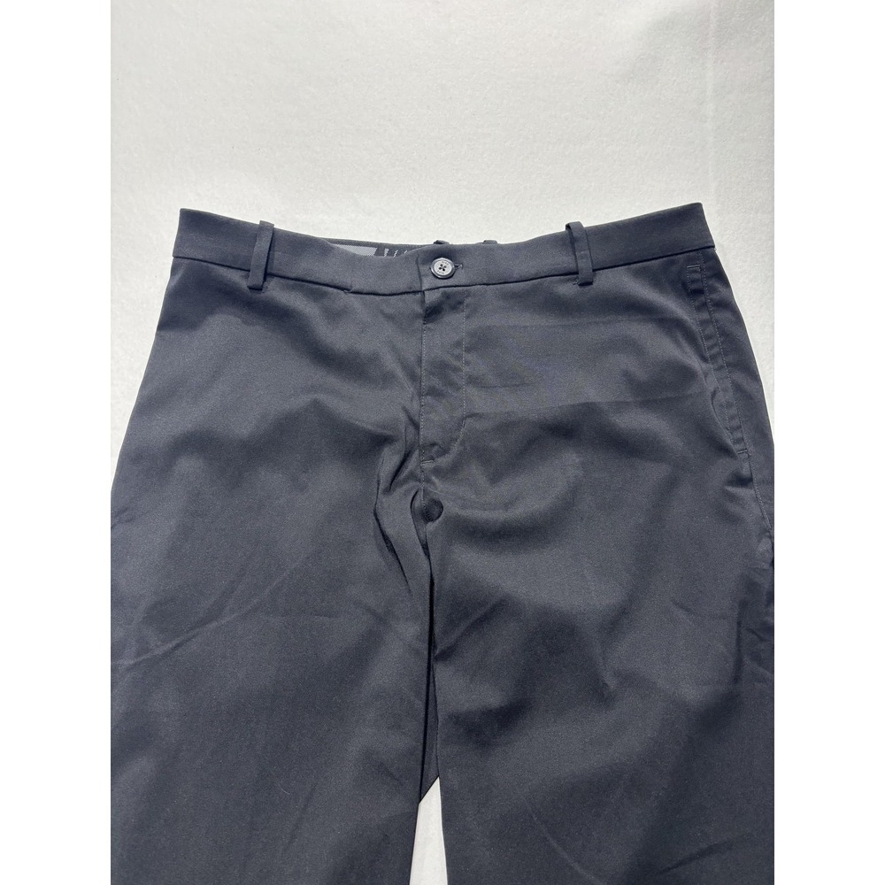 Nike Dri-FIT Golf Pants Mens 34x32 Black Straight Leg Stretch Performance Casual